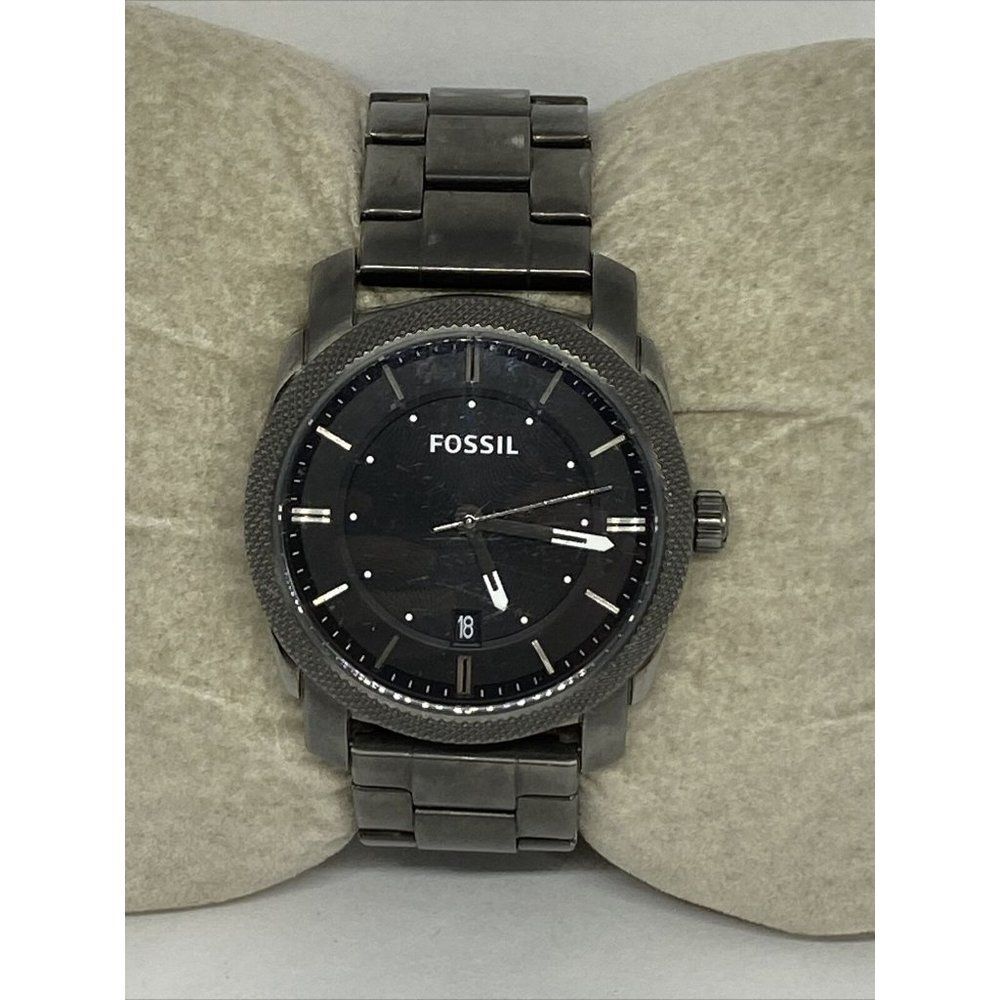 Fossil FS4774 Men's Gray Stainless Steel Analog Bl